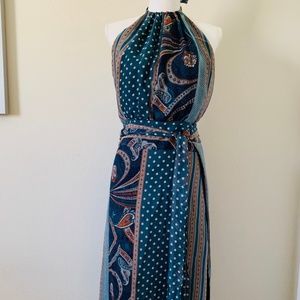 Silk Wrap Dress
